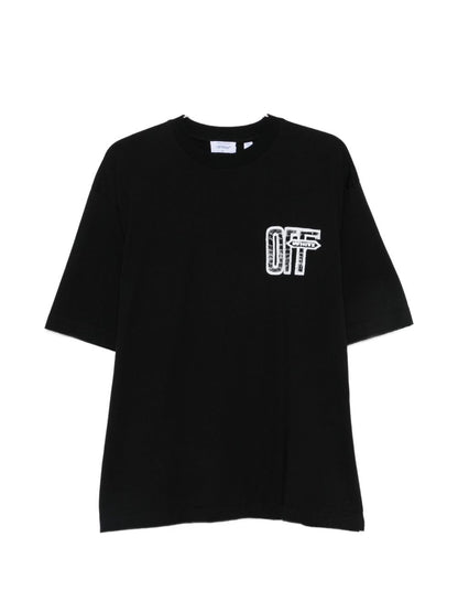 Off White T-shirts and Polos BLACK