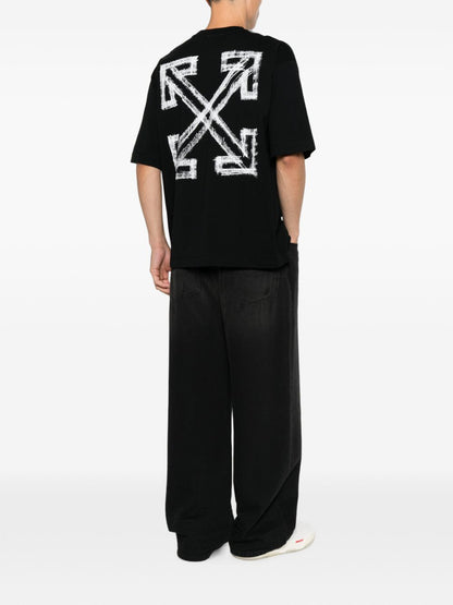 Off White T-shirts and Polos BLACK