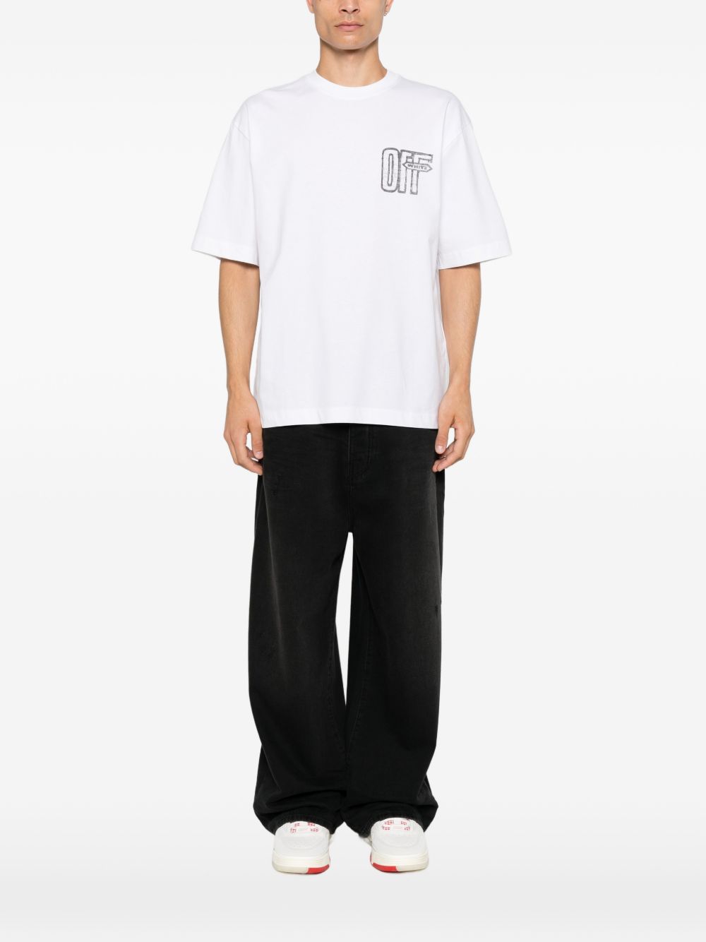 OFF WHITE T-shirts and Polos WHITE