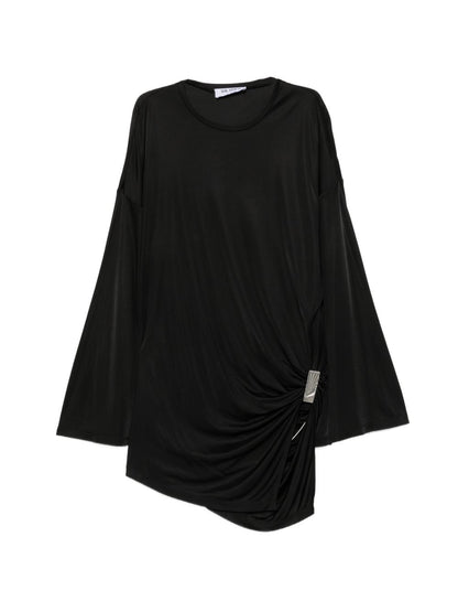 The Attico Gathered Mini Dress