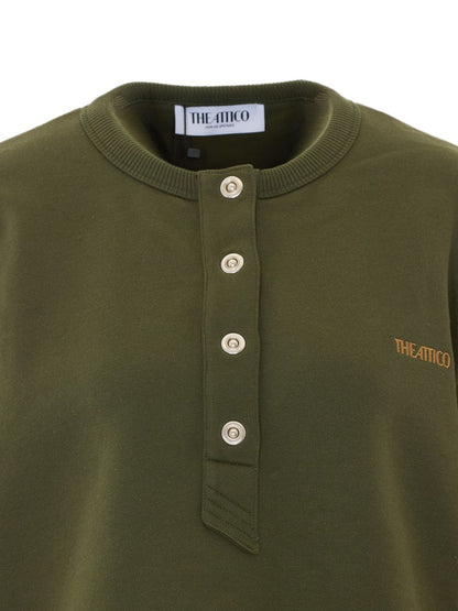 THE ATTICO T-shirts and Polos GREEN