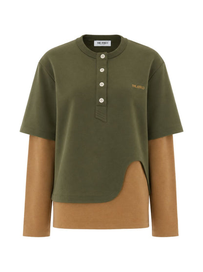 THE ATTICO T-shirts and Polos GREEN