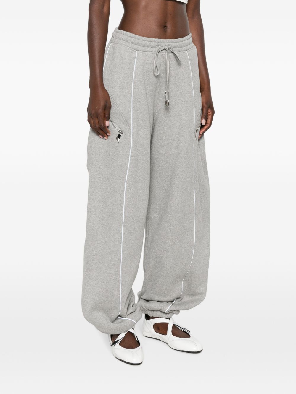 THE ATTICO Trousers GREY