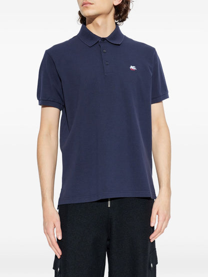 Etro T-shirts and Polos NAVY