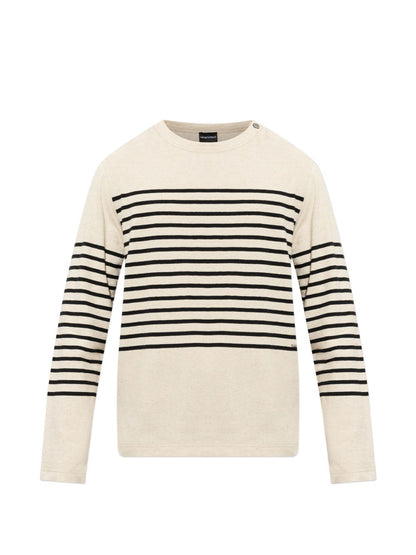 Emporio Armani Sweaters WHITE