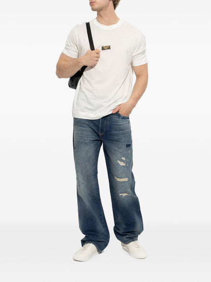 Emporio Armani T-shirts and Polos WHITE