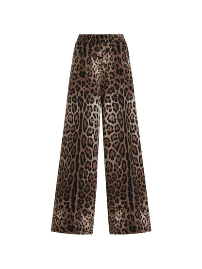 Dolce & Gabbana Trousers LEOPARD PRINT