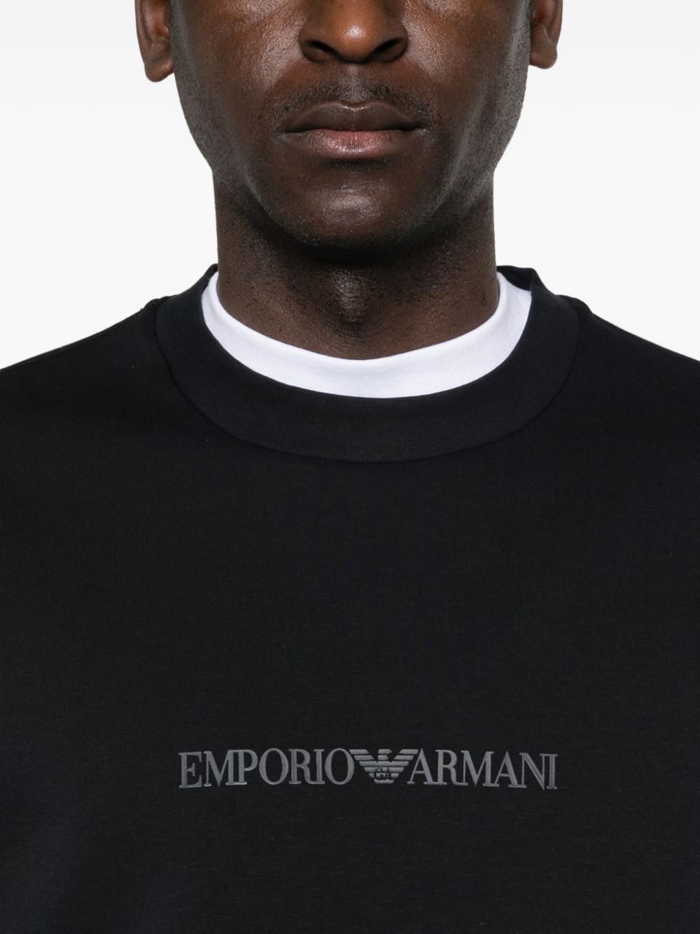 Emporio Armani Sweaters NAVY