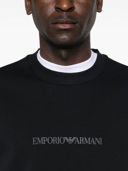 Emporio Armani Sweaters NAVY