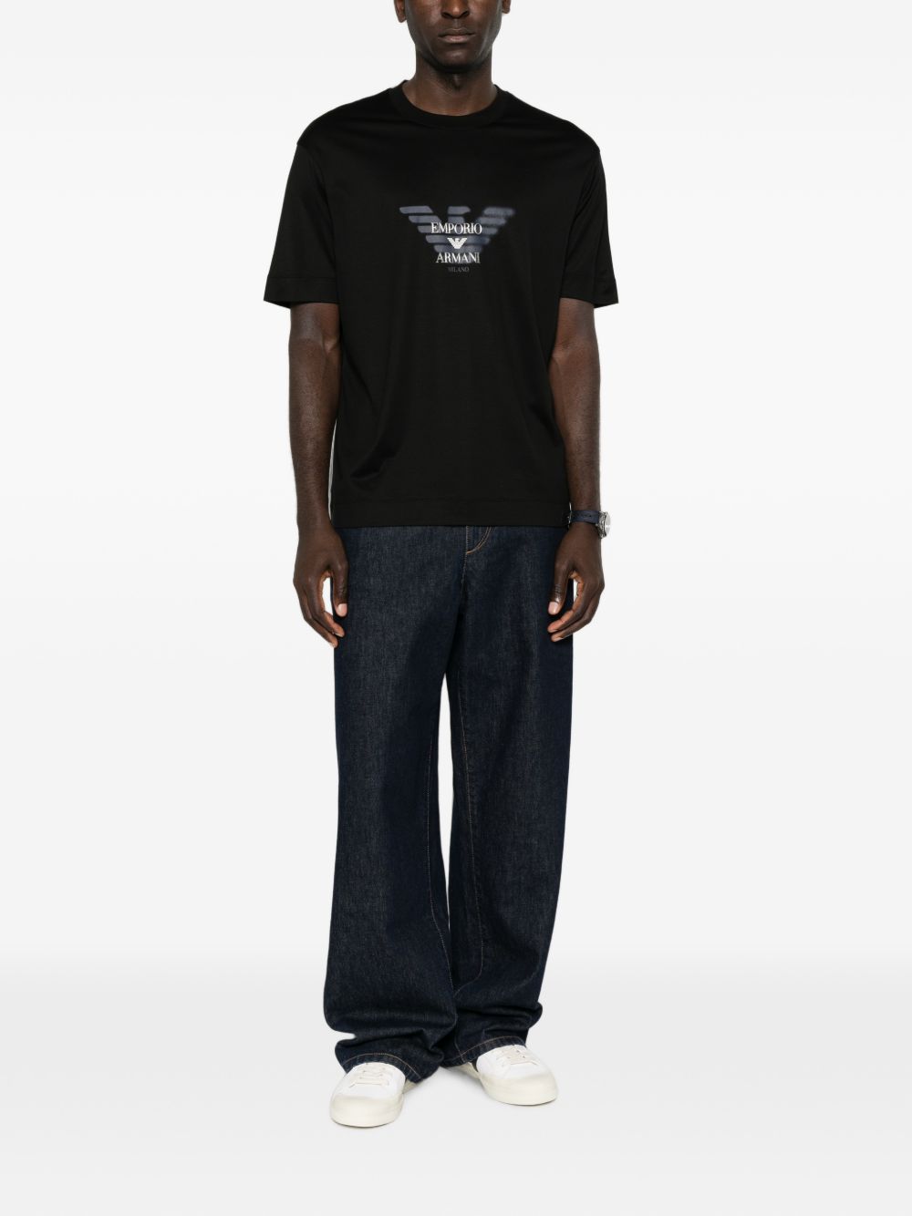 Emporio Armani T-shirts and Polos BLACK