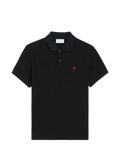AMI PARIS T-shirts and Polos BLACK