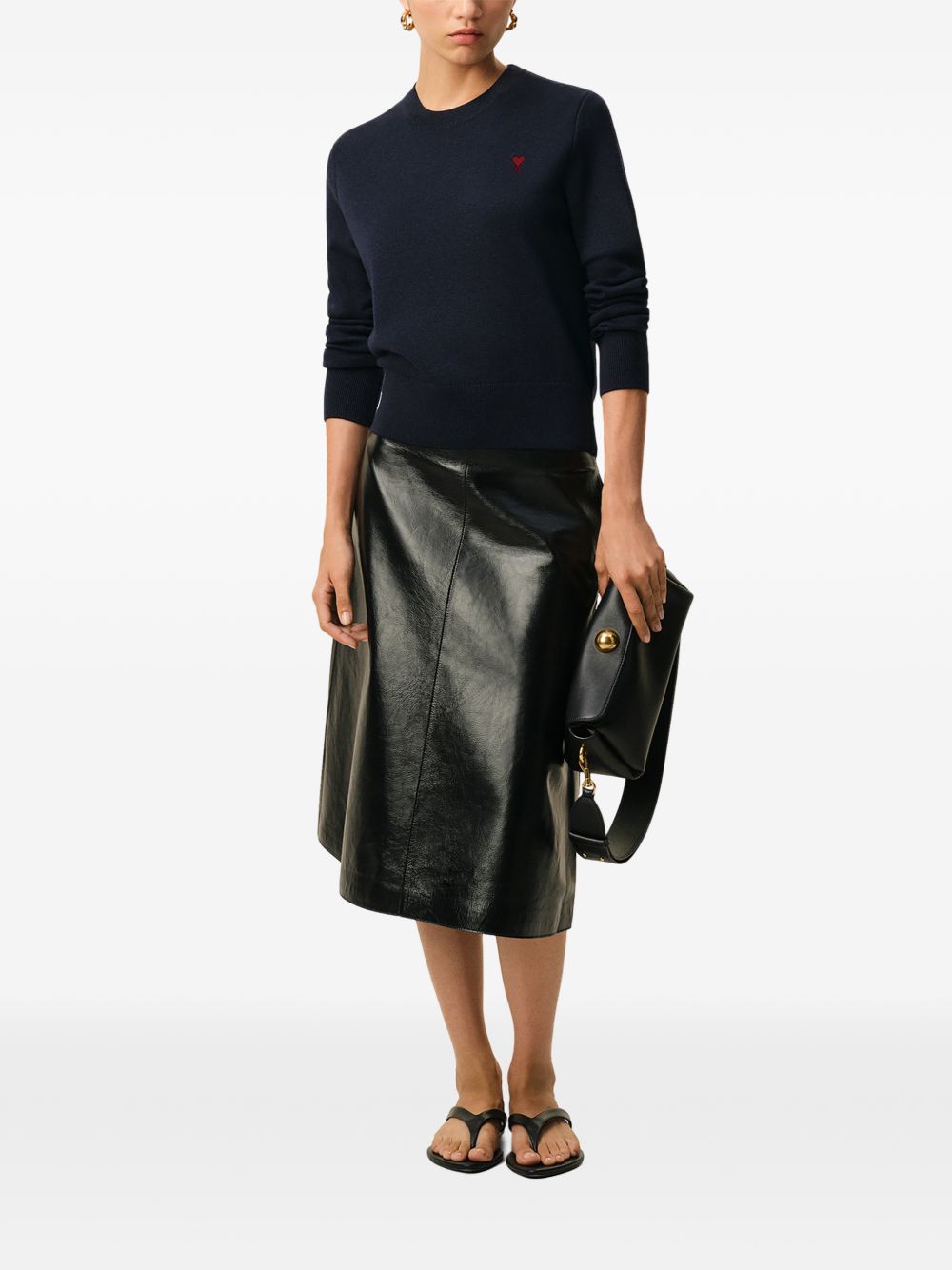 AMI PARIS Sweaters NAVY