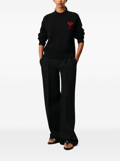 AMI PARIS Sweaters BLACK