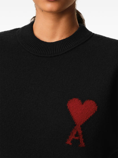 AMI PARIS Sweaters BLACK