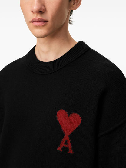 AMI PARIS Sweaters BLACK