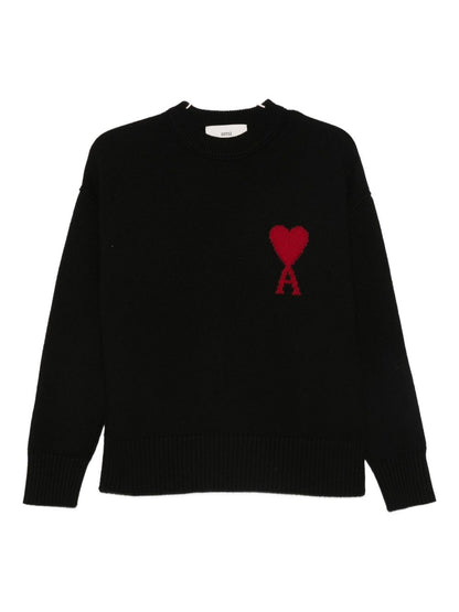 AMI PARIS Sweaters BLACK