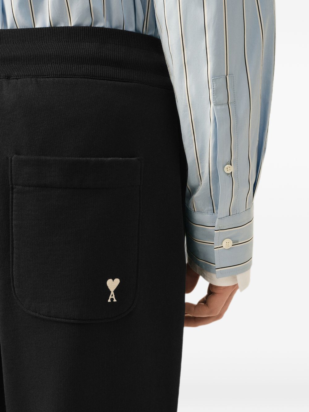 AMI PARIS Trousers BLACK