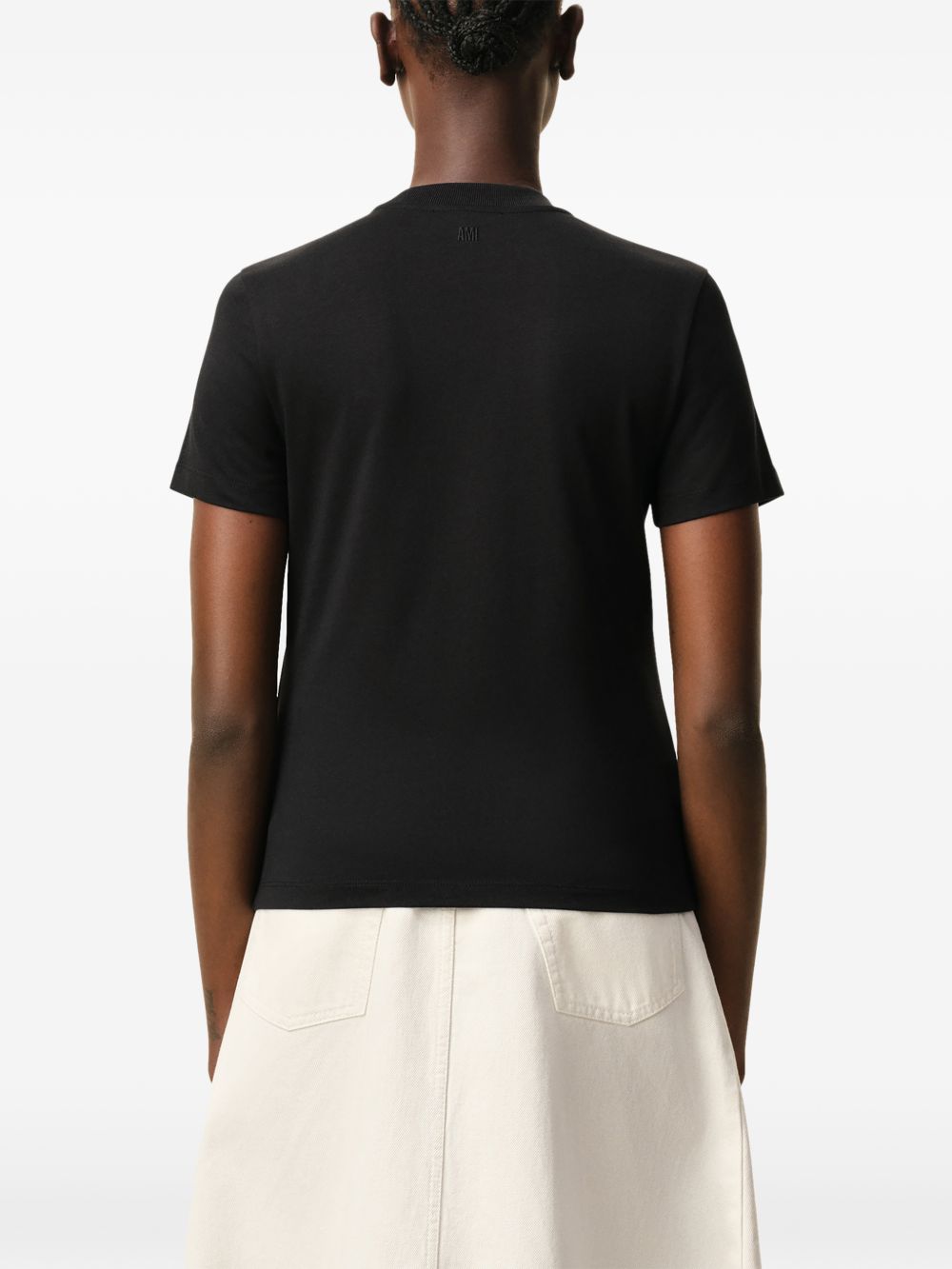 AMI PARIS T-shirts and Polos BLACK