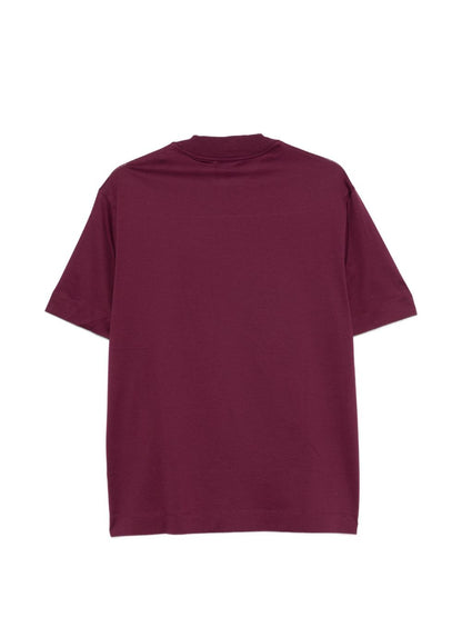 Emporio Armani T-shirts and Polos BORDEAUX