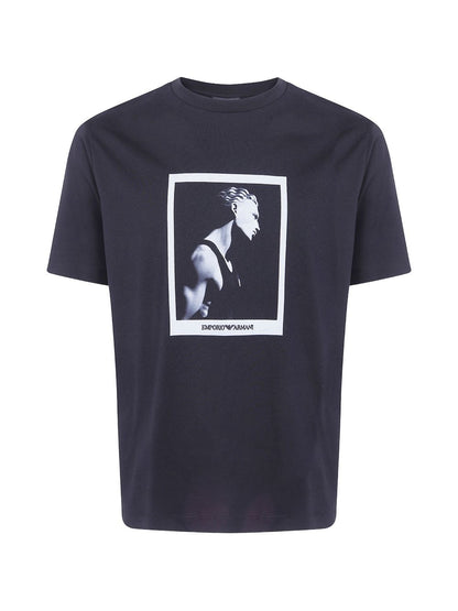 EMPORIO ARMANI CAPSULE T-shirts and Polos BLACK