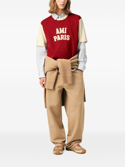 AMI PARIS T-shirts and Polos RED