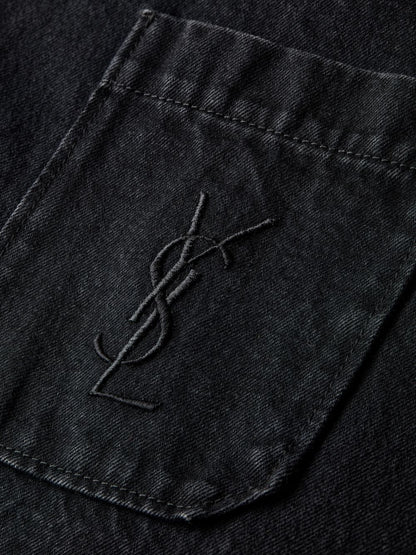 Saint Laurent Jackets BLACK