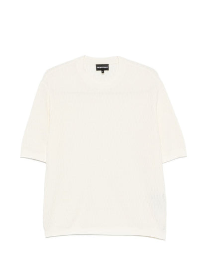 Emporio Armani Sweaters WHITE