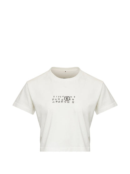 MM6 Maison Margiela T-shirts and Polos WHITE