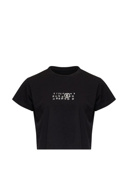 MM6 Maison Margiela T-shirts and Polos BLACK