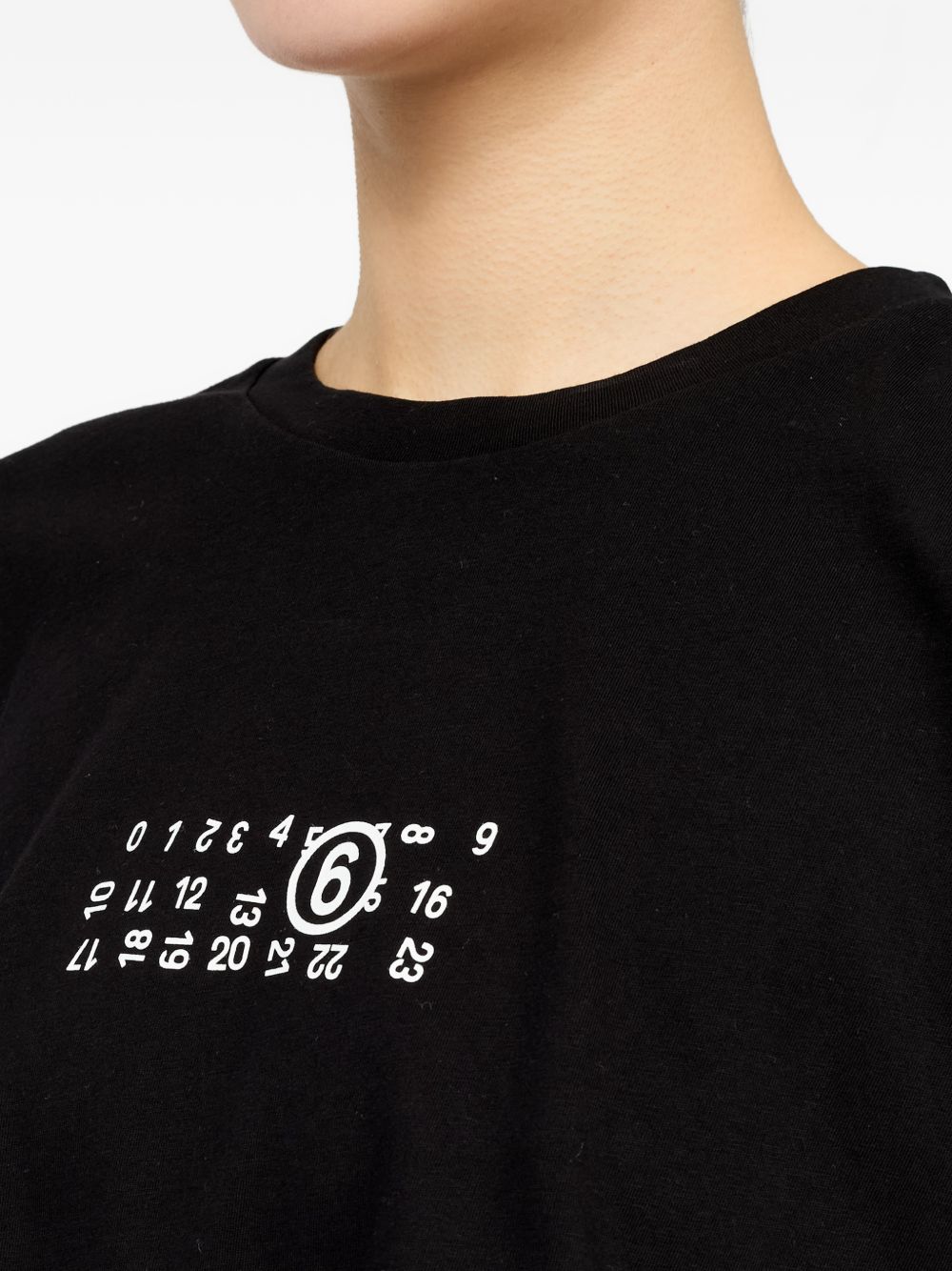 MM6 Maison Margiela T-shirts and Polos BLACK