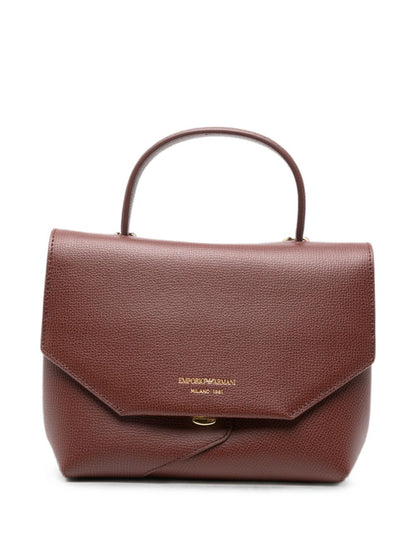 Emporio Armani Leather Top Handle Bag