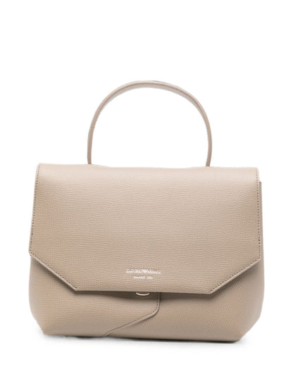 Emporio Armani Leather Foldover Bag