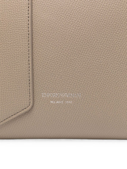 Emporio Armani Leather Tote Bag