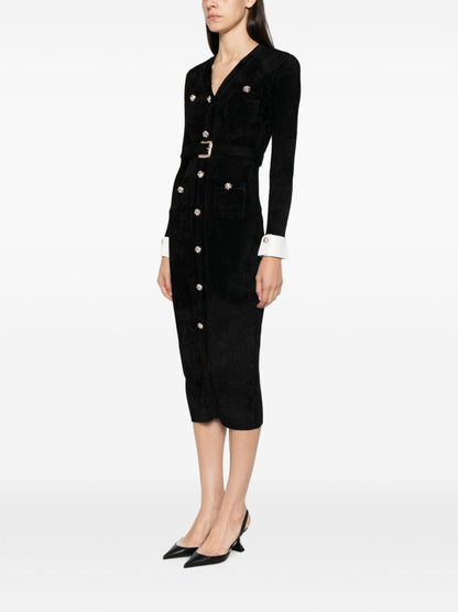 Self-portrait Dresses BLACK