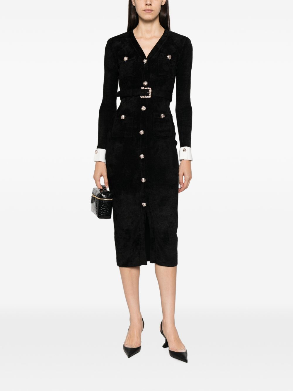 Self-portrait Dresses BLACK