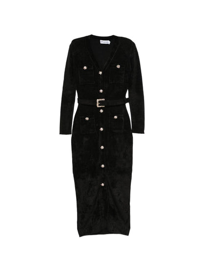 Self-portrait Dresses BLACK