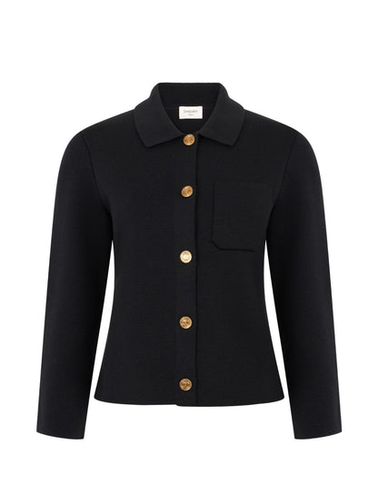 Saint Laurent Jackets BLACK