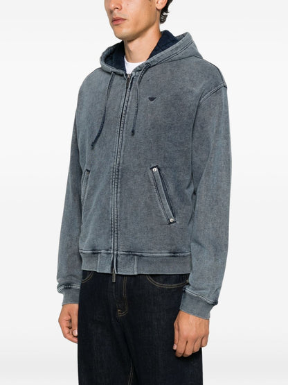 Emporio Armani Sweaters NAVY
