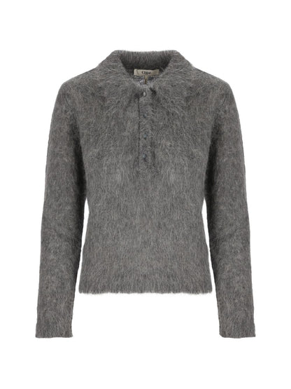 Chloé Chloè T-shirts and Polos GREY
