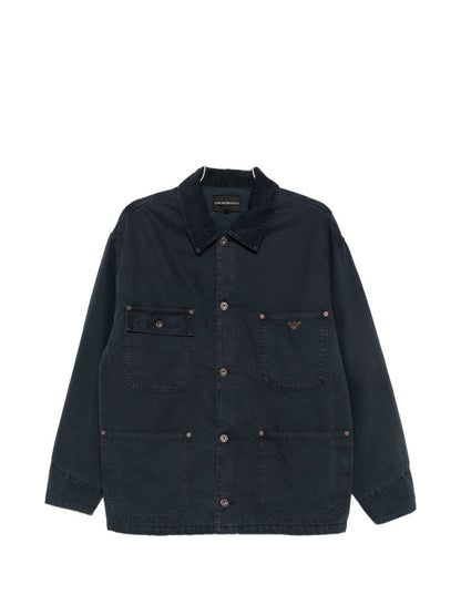 Emporio Armani Jackets NAVY