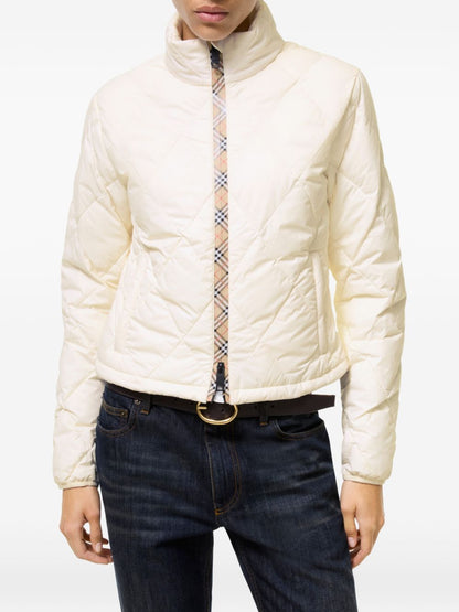 Burberry Coats WHITE