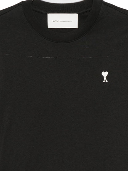 AMI PARIS T-shirts and Polos BLACK
