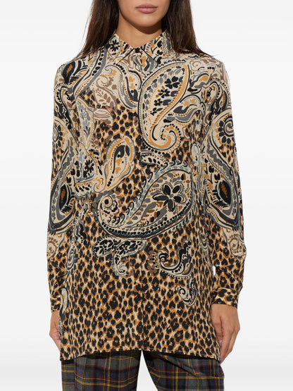 Etro Shirts BROWN