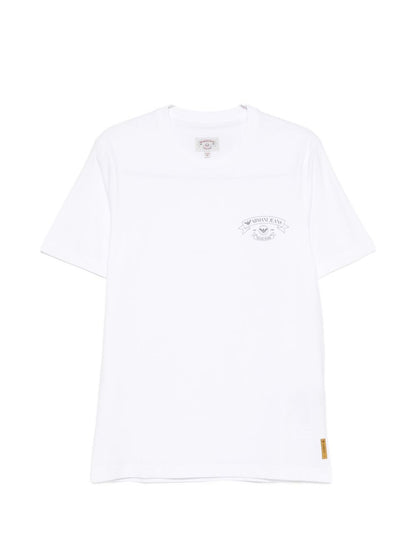 EMPORIO ARMANI CAPSULE T-shirts and Polos WHITE