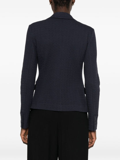 Emporio Armani Jackets NAVY