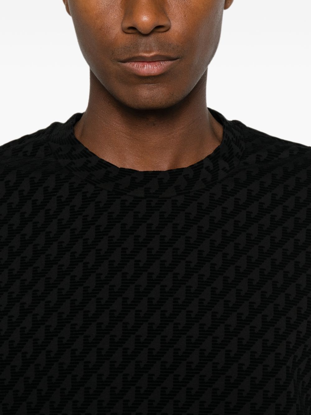 Emporio Armani Sweaters BLACK