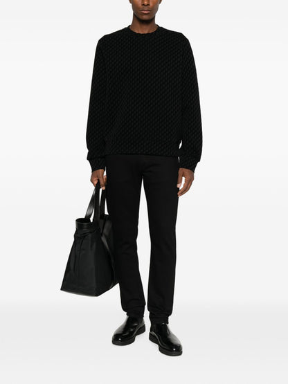 Emporio Armani Sweaters BLACK