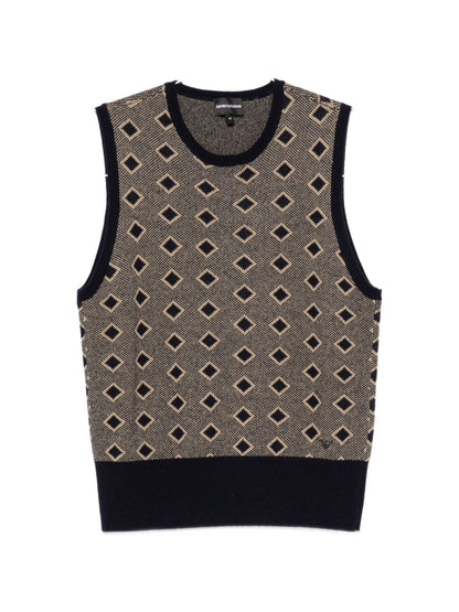 Emporio Armani Sweaters NAVY
