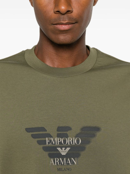 Emporio Armani Sweaters GREEN