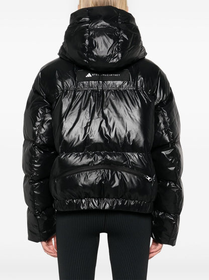 ADIDAS BY STELLA McCARTNEY Coats BLACK
